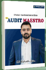 CA Inter Auditing & Ethics Maestro Book by CA Rishabh Jain