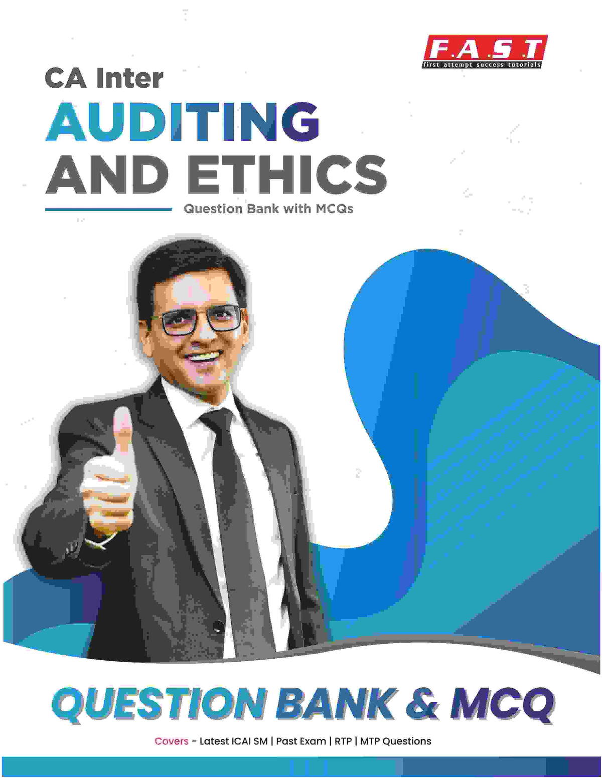 CA Inter Audit (Question bank + MCQ) book by CA Sarthak Jain