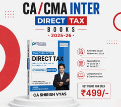 CA Inter Direct Tax Original Notes (Concept Book) by CA Shirish Vyas