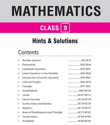 Foundation Course Class 9 - Physics, Chemistry, Mathematics and Biology (Set of 4 Books) By MTG Learning