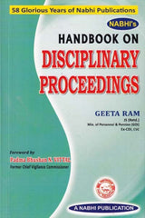 Handbook on Disciplinary Proceedings - Book By Nabhi Publication