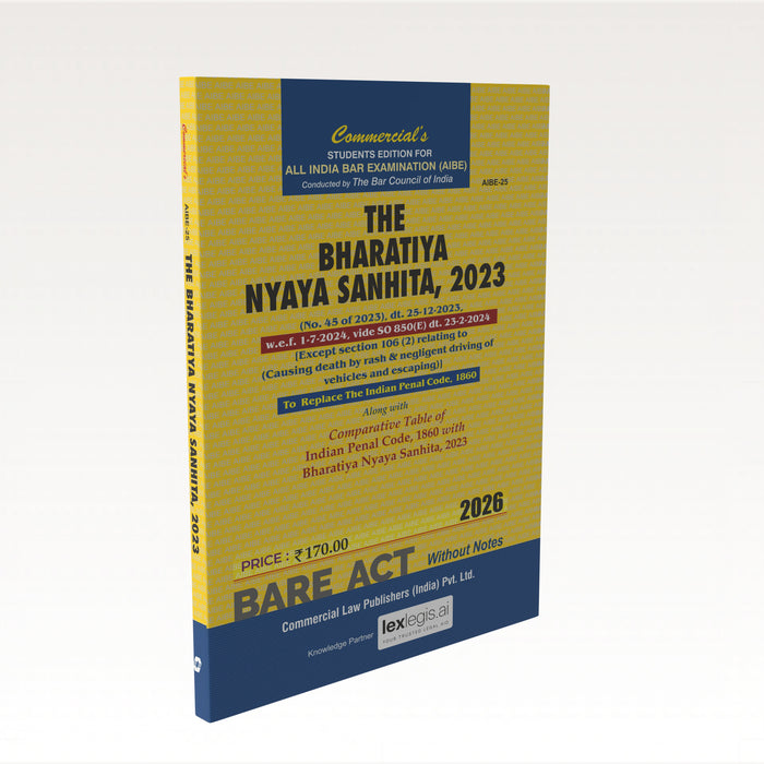 Commercial's The Bharatiya Nyaya Sanhita, 2023 (AIBE)