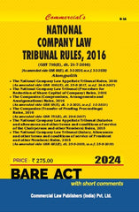 Commercial's National Company Law Tribunal Rules, 2016 Bare Act book