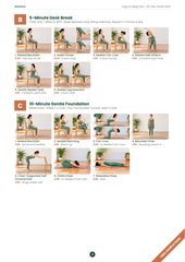 WellNexa Yoga for Beginners – 30-Day Gentle Yoga Guide & Printable Practice Workbook