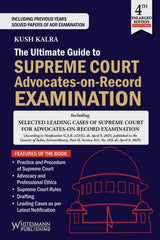 Whitesmann's The Ultimate Guide to Supreme Court Advocates on Record Examination - Book by Kush Kalra