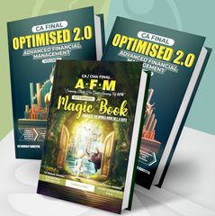 CA Final Advanced Financial Management (AFM) Optimised 2.0 & Magic Book by CA Sankalp Kanstiya