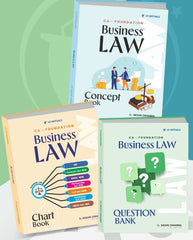 CA Foundation Business Law Book Set by CS Arjun Chhabra