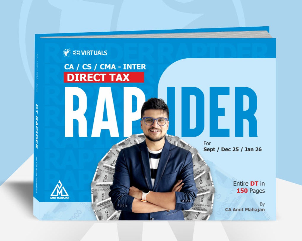 CA Inter Direct Tax Rapider Book by CA Amit Mahajan