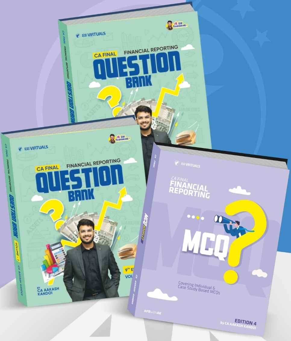 CA Final Financial Reporting Question Bank with MCQs by CA Aakash Kandoi