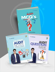 CA Final Audit (Notes + Question Bank) Combo Books by CA Shubham Keswani