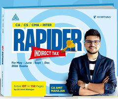 CA Inter Indirect Tax Rapider Book by CA Amit Mahajan