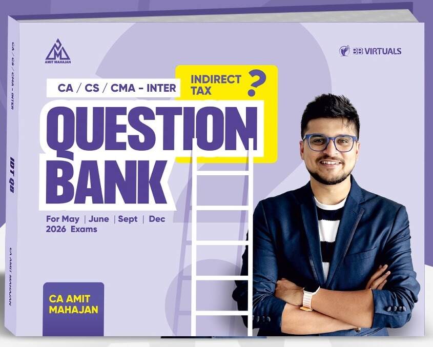 CA Inter Indirect Tax Question Bank by CA Amit Mahajan