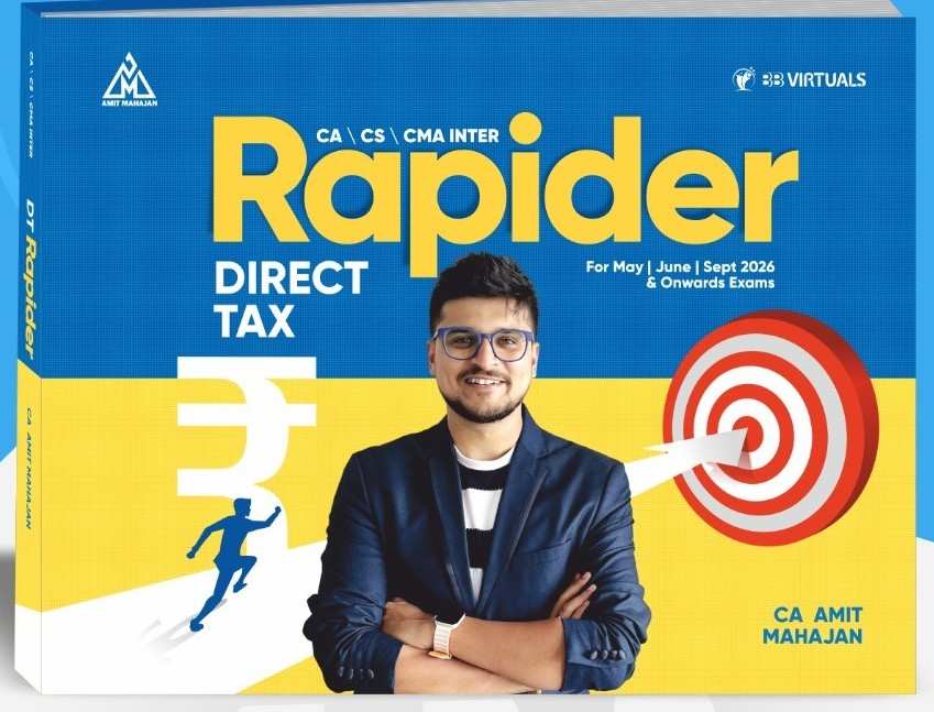 CA Inter Direct Tax Rapider Book by CA Amit Mahajan
