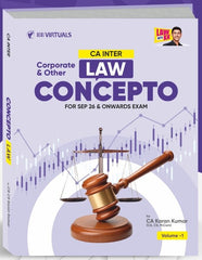 CA Inter Corporate & Other Laws Main Book by CA Karan Kumar