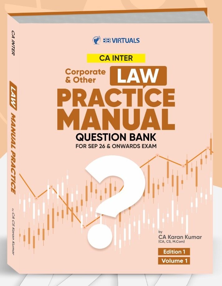 CA Inter Corporate & Other Laws Question Bank by CA Karan Kumar