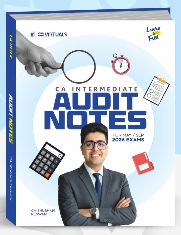 CA Inter Audit (Notes) Book by CA Shubham Keswani