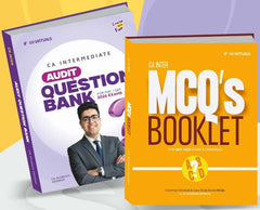 CA Inter Audit (Question Bank) Book by CA Shubham Keswani.