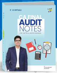 CA Final Audit (Notes) Book by CA Shubham Keswani